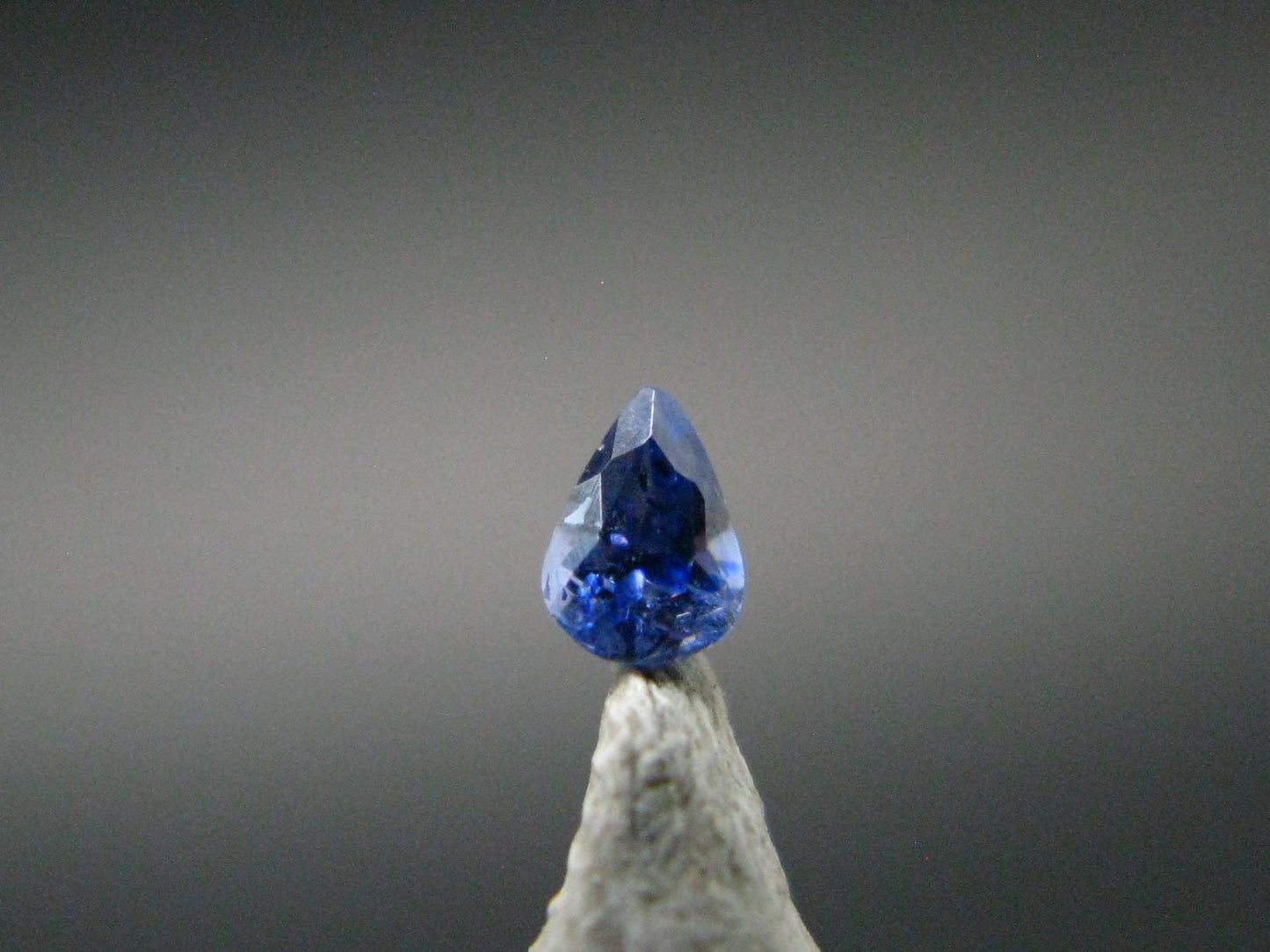 Gem Benitoite Cut Stone From California - 0.06 Carats - 2.8x2.0mm