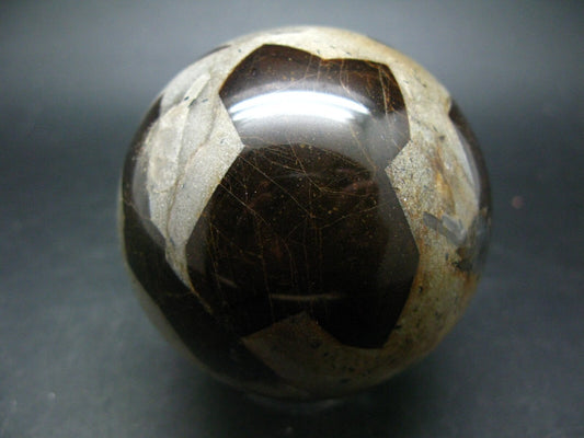 Rare Staurolite crystal in matrix Sphere Ball from Russia - 2.7"