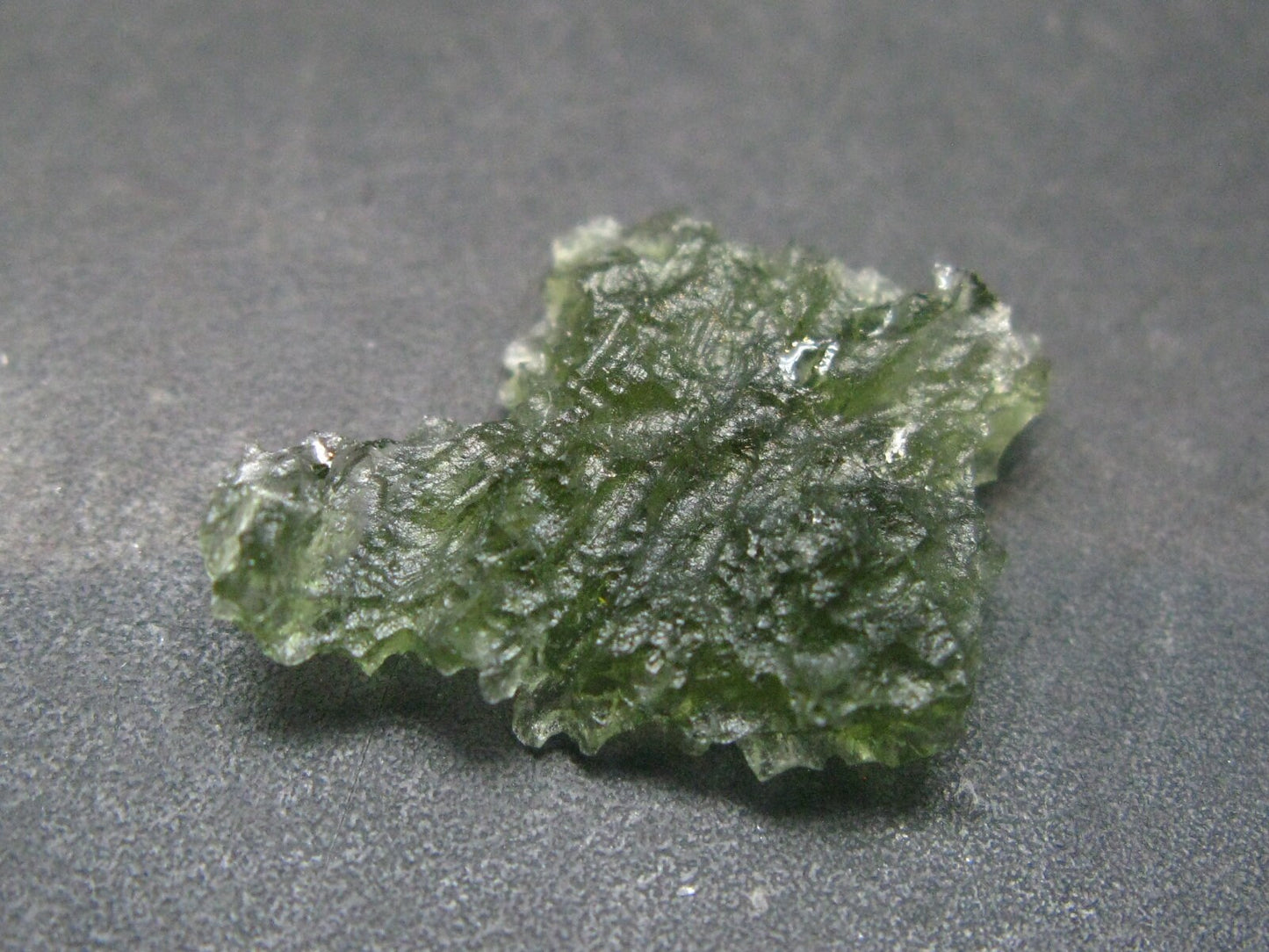 Besednice Moldavite Tektite Raw Piece from Czech Republic - 1.1" - 9.57 Carats