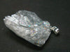 Barite Silver Pendant From Morocco - 1.4" - 6.69 Grams