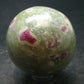 Ruby In Fuchsite Sphere from India - 1.7"