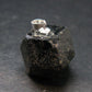 Sharp Black Melanite Andradite Garnet Silver Pendant From Mali - 0.9" - 10.59 Grams