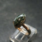 Seraphinite Clinochlore Angel Wings 925 Silver Ring From Russia - 2.11 Grams - Size 6