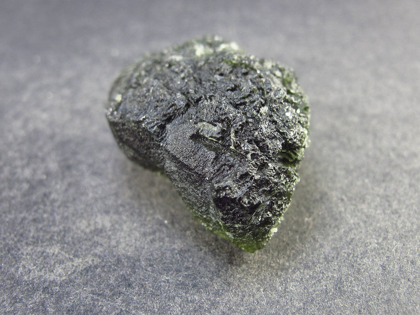Moldavite Tektite Raw Piece from Czech Republic - 1.8" - 103 Carats - 20.7 Grams