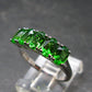 Helenite Gaia Stone Gem Sterling Silver Ring From Washington - Size 7 - 4.0 Carats