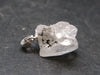 Phenakite Phenacite Silver Pendant from Brazil - 0.9 Inches - 2.75 Grams