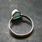 Extremely Rare Grandidierite Silver Ring From Madagascar - Size 7 - 2.71 Grams