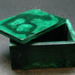 Rich Vibrant Green Malachite Box From Congo - 2.2" - 136.11 Grams
