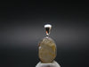 Very Rare White Cryolite 925 Silver Pendant from Greenland - 0.6" - 1.20 Grams