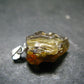 Rare Enstatite Crystal 925 Silver Pendant From Tanzania - 0.9" - 2.34 Grams