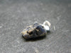 Gem Blue Sapphire Corundum Crystal Silver Pendant From Sri Lanka - 0.7" - 6.60 Carats