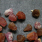 Rare Lot of 25 Pezzottaite Pink Beryl Crystals from Madagascar - 9.66 Carats