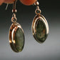 Moldavite Tektite Silver Earrings from Czech Republic - 5.62 Grams