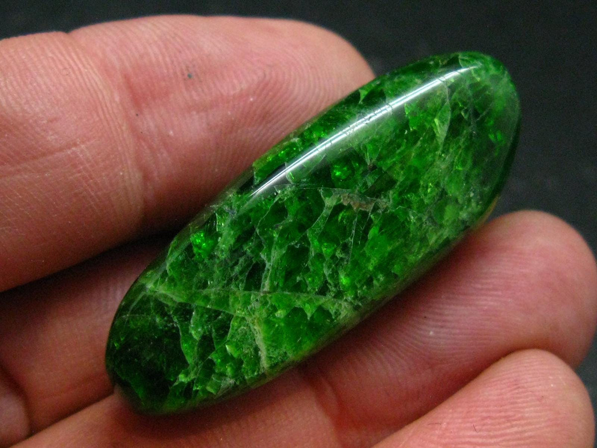 Chrome Diopside Polished Crystal From Russia - 1.6" - 18.10 Grams