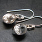Phenakite Phenacite Silver Earrings From Russia - 2.31 Grams