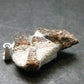 Fairy Cross!! Natural Staurolite Sharp Brown Twin Crystals Silver Pendant From Russia - 1.2" - 5.03 Grams