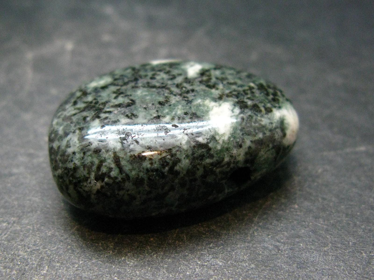 Rare Stonehenge Preseli Bluestone Metal Free Pendant From Wales UK - 1.2" - 14.27 Grams