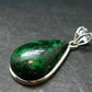 Extremely Rare Natural Maw Sit Sit Crystal Silver Pendant from Myanmar - 1.5" - 6.69 Grams