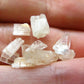 Lot of 10 Rare Hambergite Crystals From Madagascar - 6.95 Carats