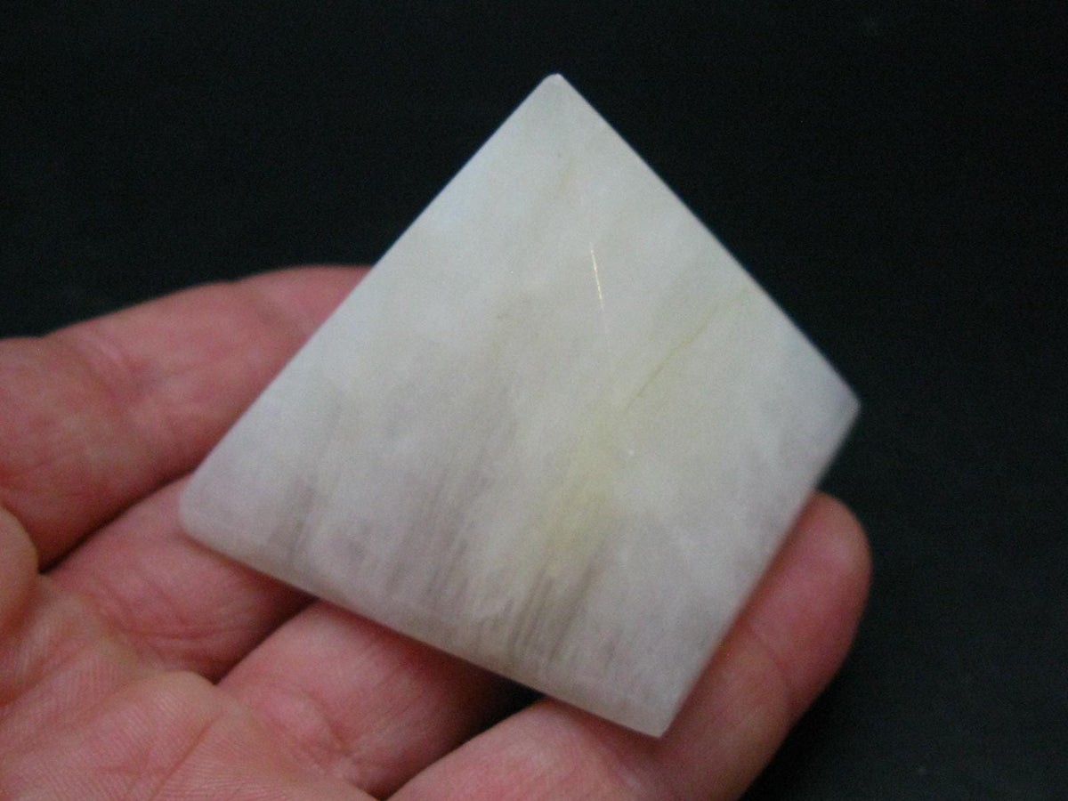 Rare Cryolite Pyramid From Greenland - 1.8" - 135.51 Grams