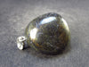 Covelite Covellite Crystal Silver Pendant From Peru - 1.3" - 20.7 Grams