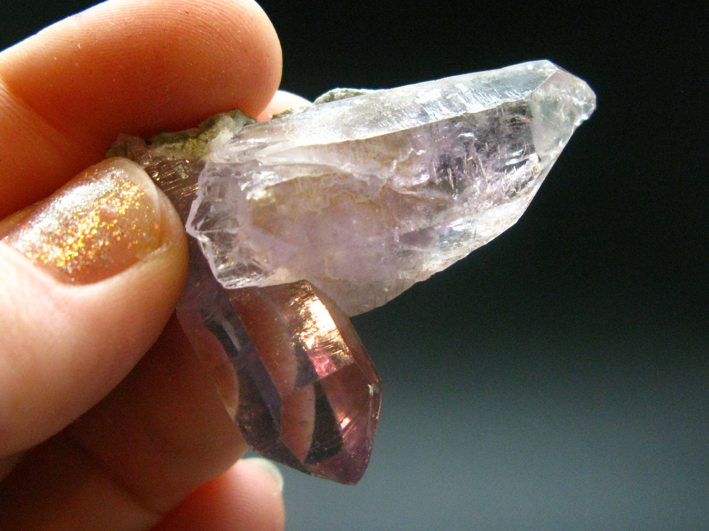 Vera Cruz Amethyst Crystal From Mexico - 1.7" - 18.30 Grams