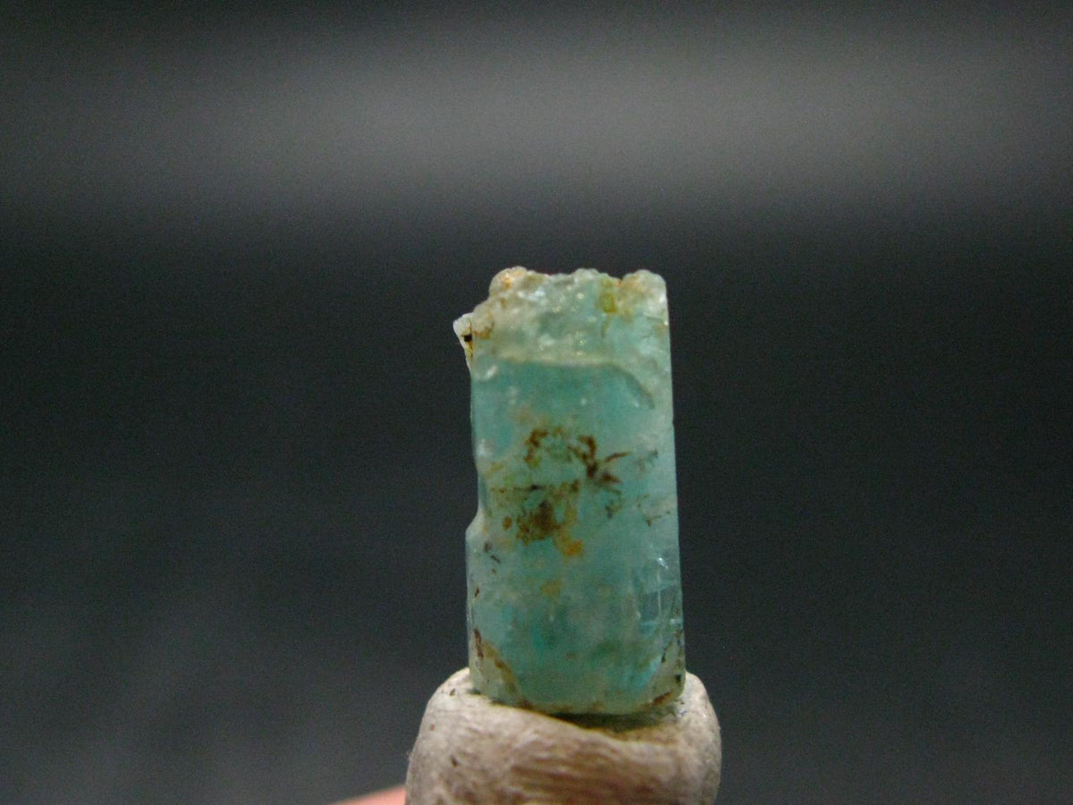 Emerald Vanadium Beryl Crystal From Nigeria - 0.6" - 7.35 Carats