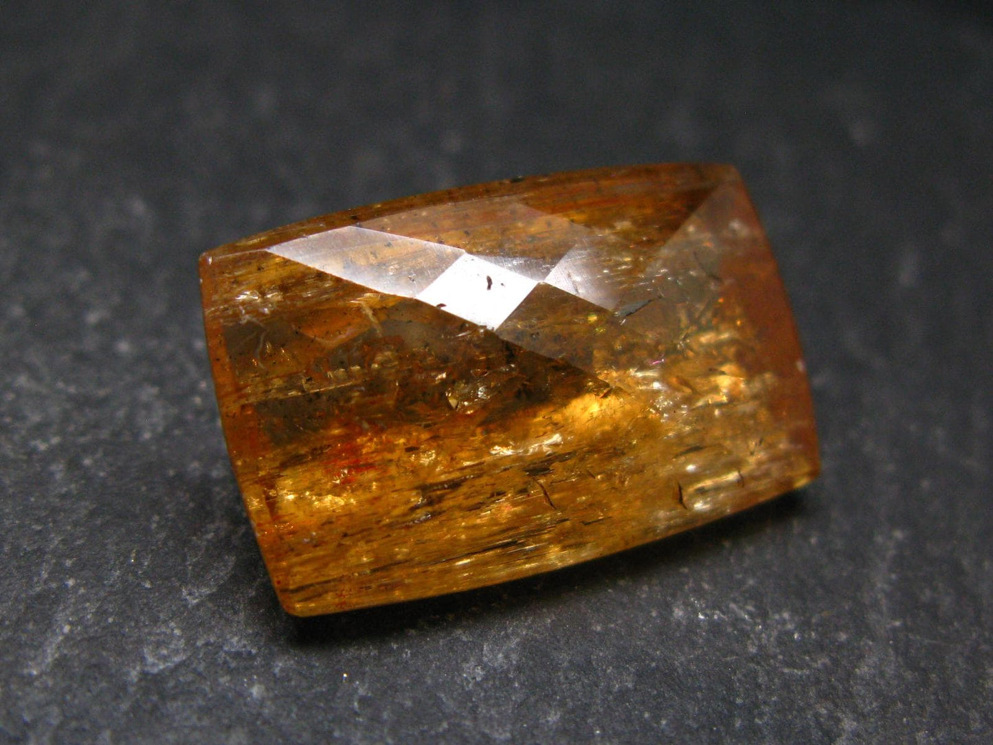 Gem Imperial Topaz Cut Stone From Brazil - 26.90 Carats