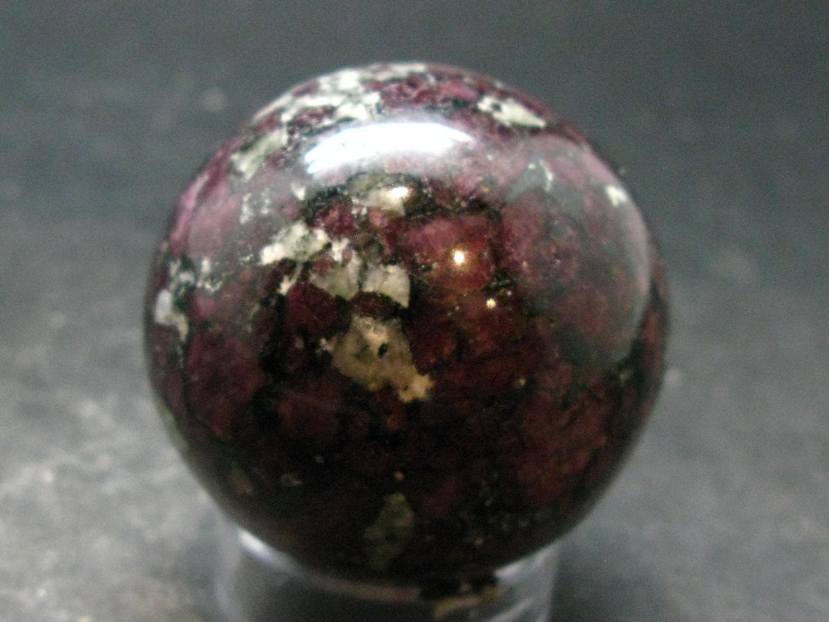 Rare Eudialyte Sphere Ball From Russia - 1.8" - 133.37 Grams