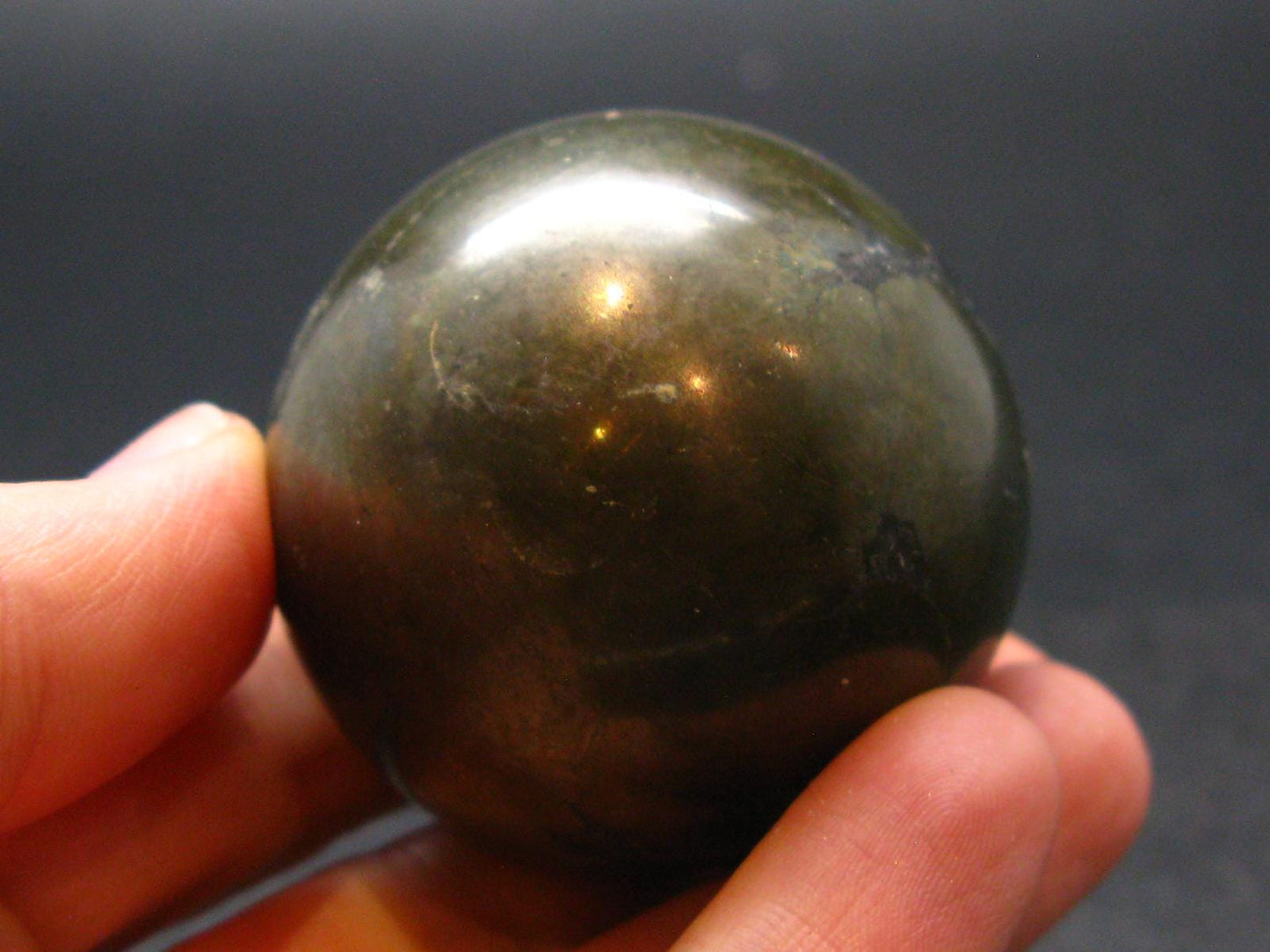 Healers Gold Sphere from USA - 1.6" - 182.70 Grams