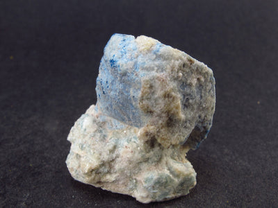 Rare Blue Lazulite Crystal From Georgia USA - 1.1" - 16.8 Grams