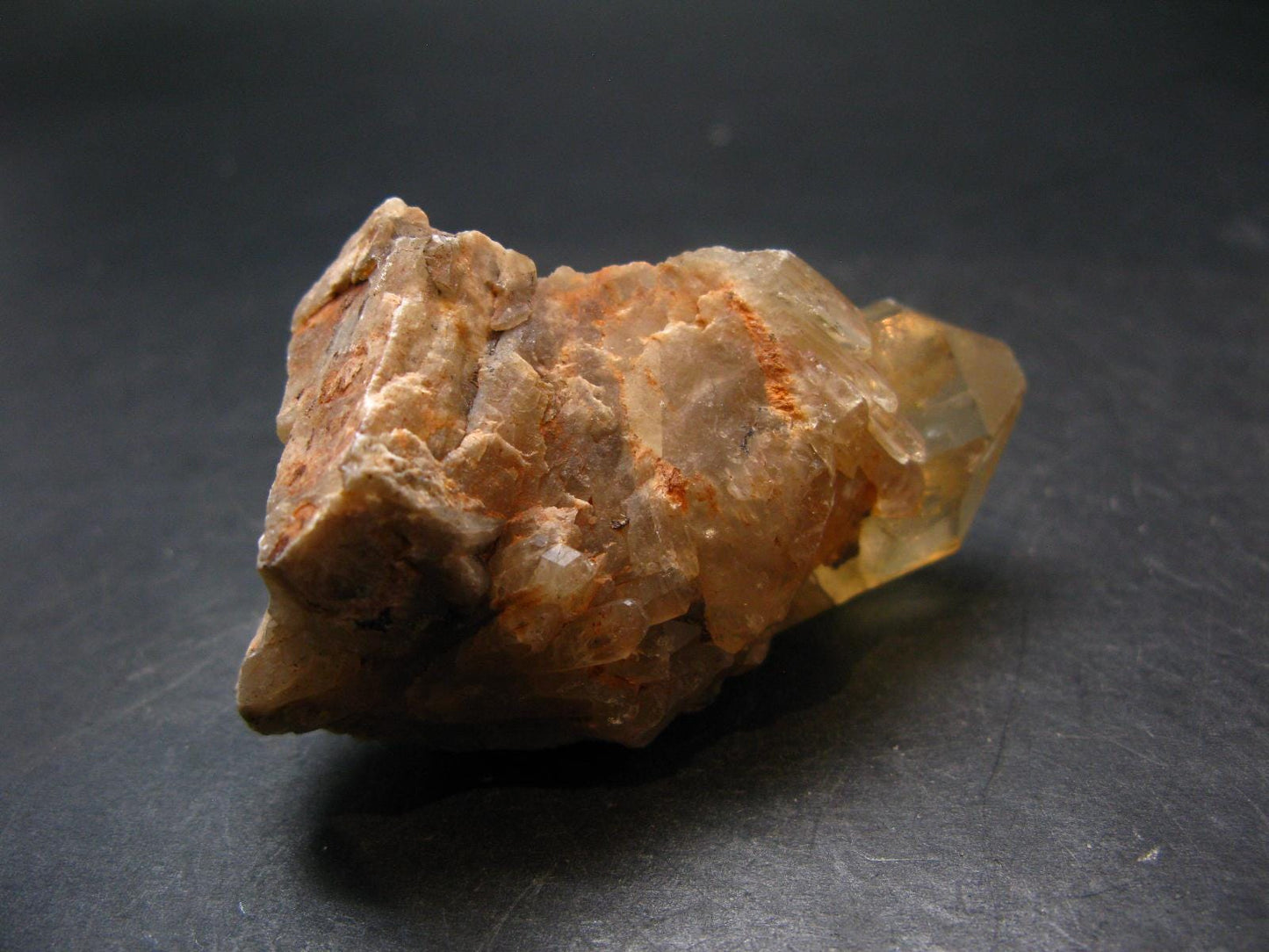 Natural Unheated Citrine Crystal from Congo - 76.21 Grams