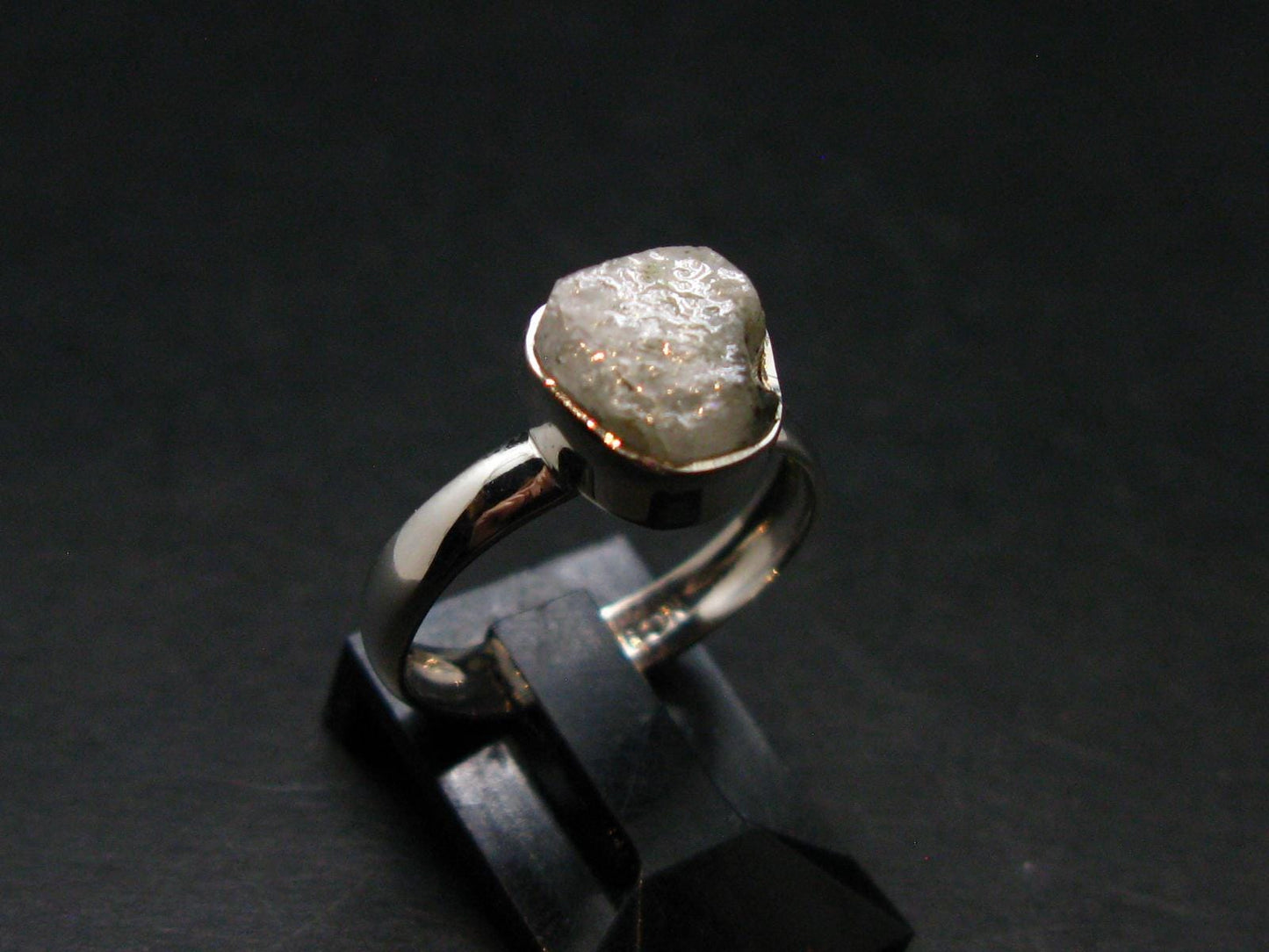 10.70 Carat Phenakite Phenacite Sterling Silver Size 6 Ring from Brazil