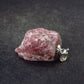 Strawberry Quartz Silver Pendant - 0.9" - 4.16 Grams