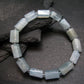 Aquamarine Genuine Bracelet ~ 7 Inches ~ 12mm Tumbled Beads