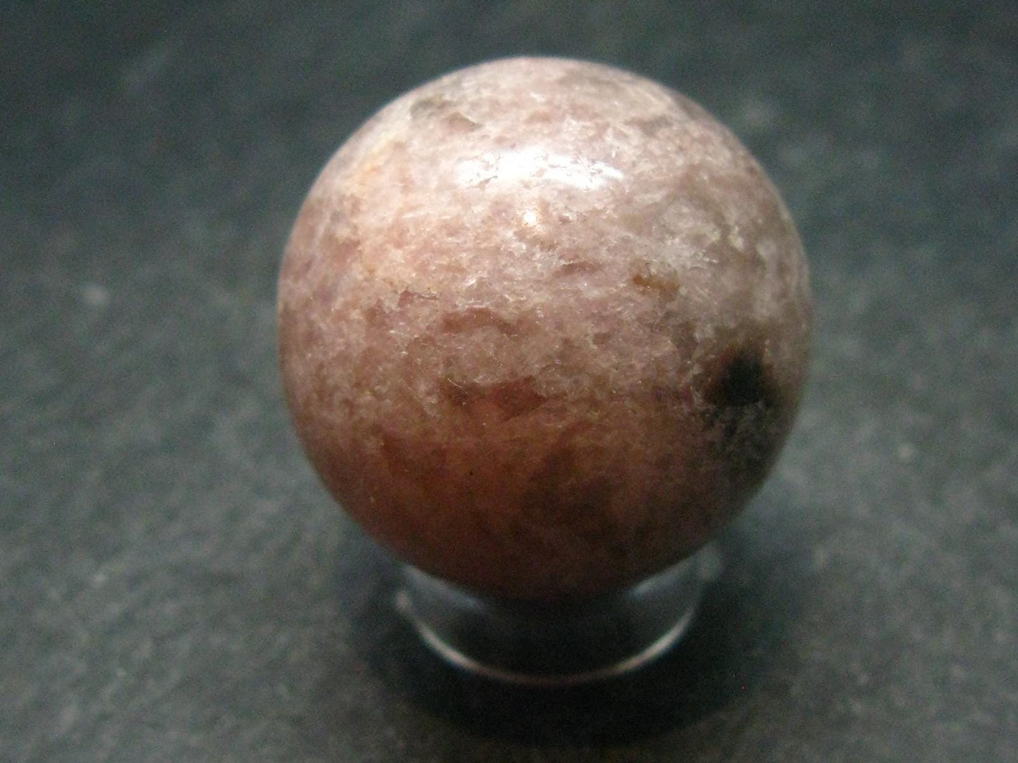 Pink Kunzite Spodumene Sphere From Brazil - 1.0"
