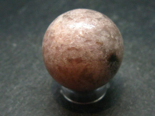 Pink Kunzite Spodumene Sphere From Brazil - 1.0"