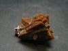 Rare Glendonite Crystal Silver Pendant from Russia - 1.2" - 8.16 Grams