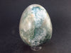 Unique Heulandite, Scolecite & Stilbite Egg From India - 2.2" - 128 Grams