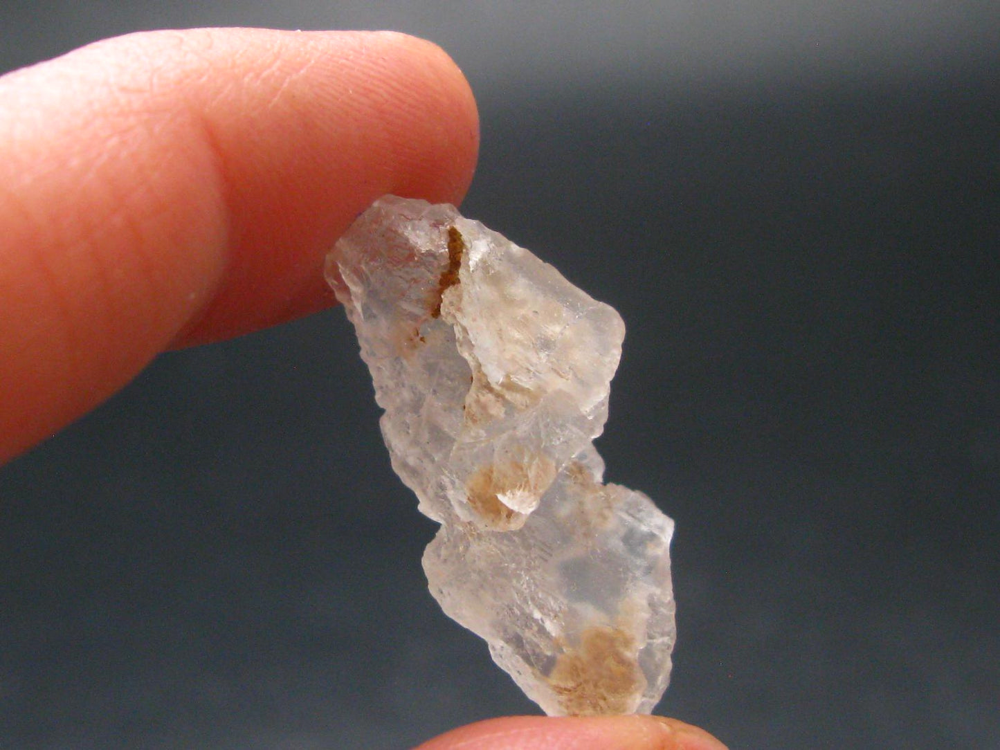 Large Clear Petalite Crystal from Brazil - 2.6 Grams - 1.1"