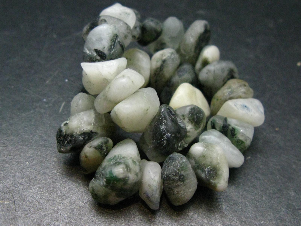 Phenakite Phenacite Genuine Bracelet ~ 7 Inches ~ 12mm Tumbled Beads
