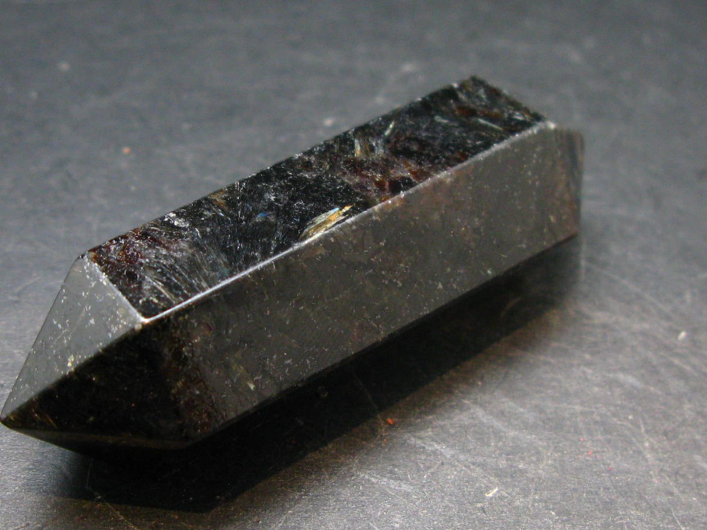 Large Metallic Bronze Astrophylite Astrophyllite wand From China - 2.6"