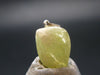 Brazilianite Crystal Silver Pendant From Brazil - 0.8" - 2.1 Grams
