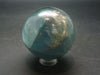 Gem Purple + Green Fluorite Sphere from China - 1.8"