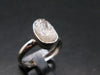 Natrolite Silver Ring From Russia - 1.96 Grams - Size 7