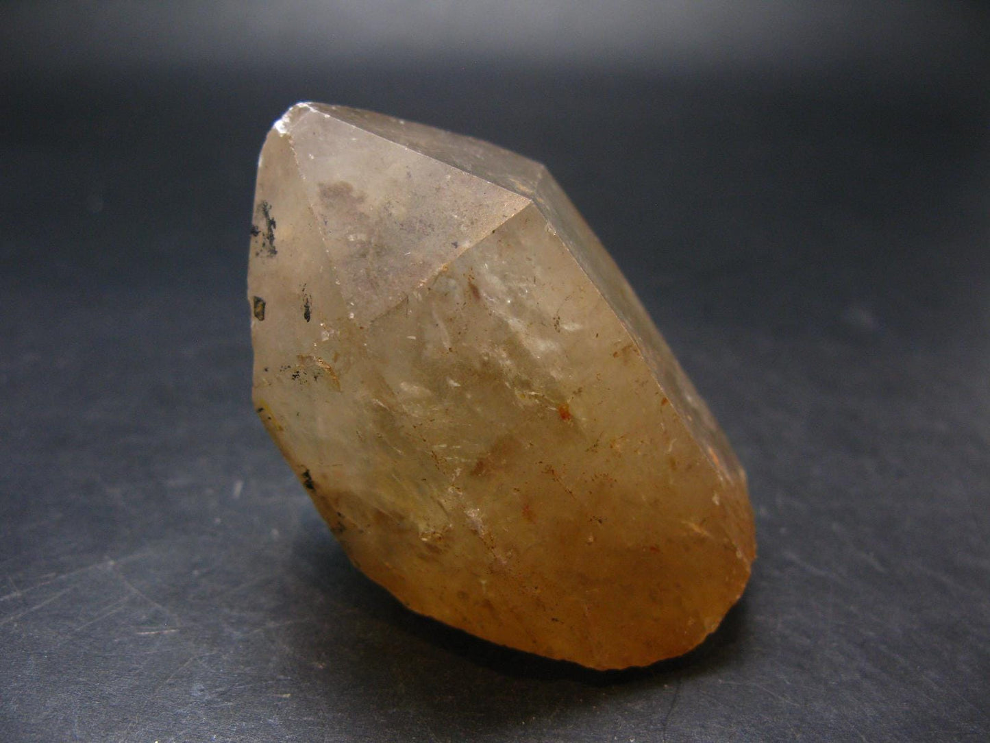 Natural Unheated Citrine Crystal from Congo - 138.06 Grams