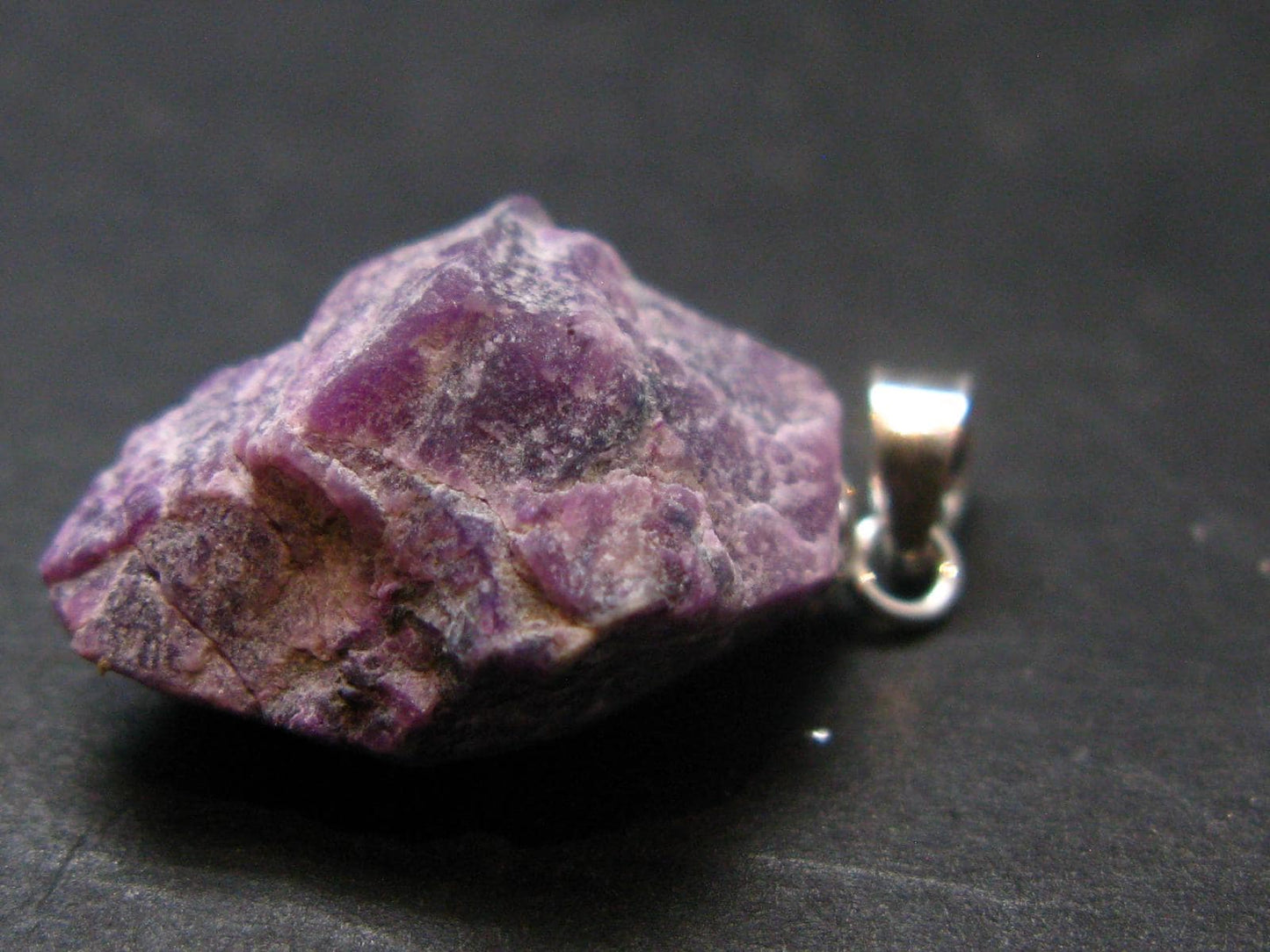 Sugilite Silver Pendant From South Africa - 1.0" - 2.5 Grams