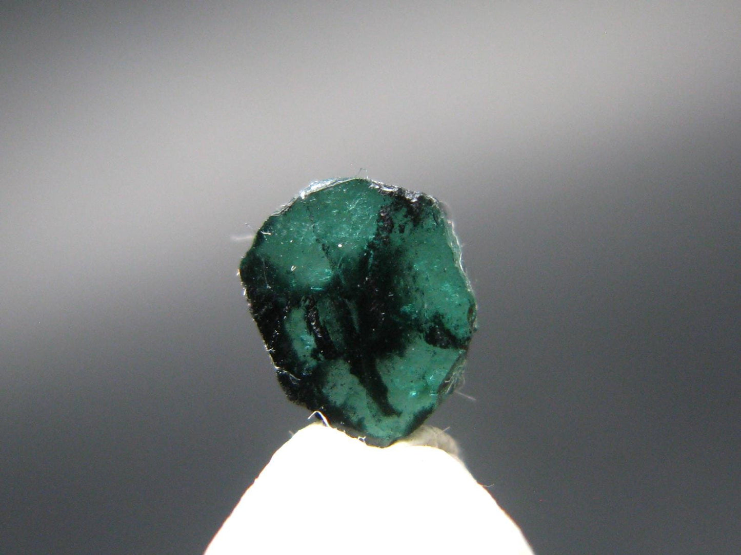 Beautiful Rare Gem Trapiche Emerald From Colombia - 0.41 Carats - 5x4mm