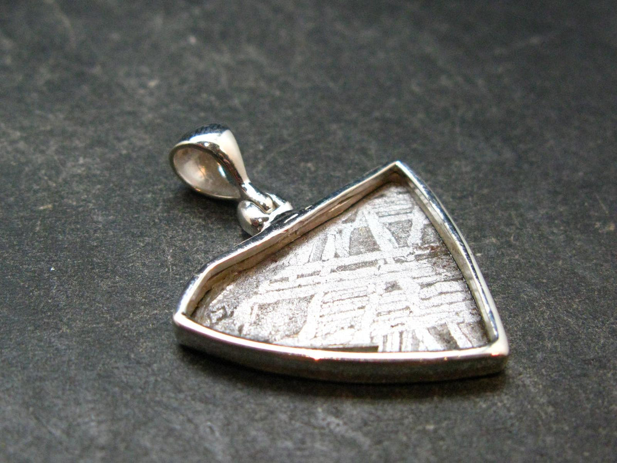 Muonionalusta Meteorite Pendant from Sweden - 1.3" - 4.33 Grams