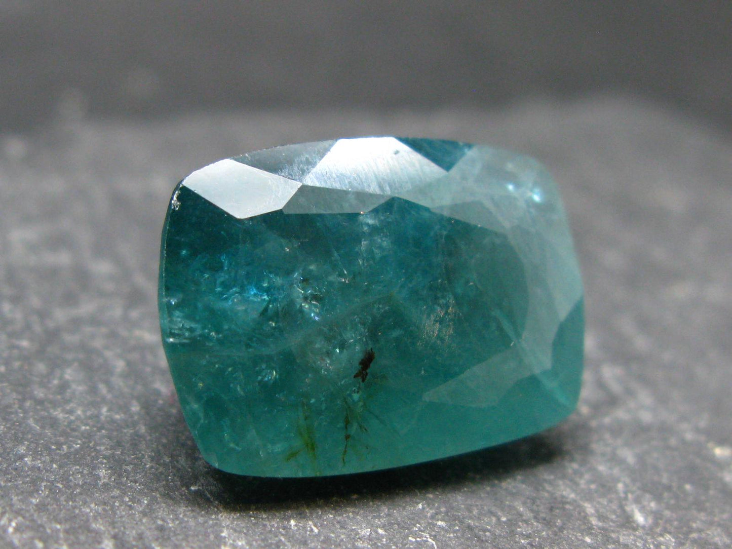 Extremely Rare Grandidierite Cut Stone From Madagascar - 27.25 Carats